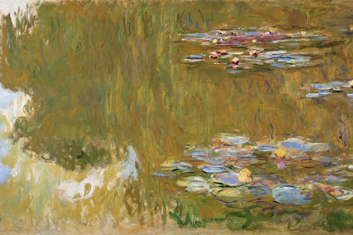 Claude Monet | The Water Lily Pond, 1917-1919 | © The Albertina Museum, Vienna. The Batliner Collection