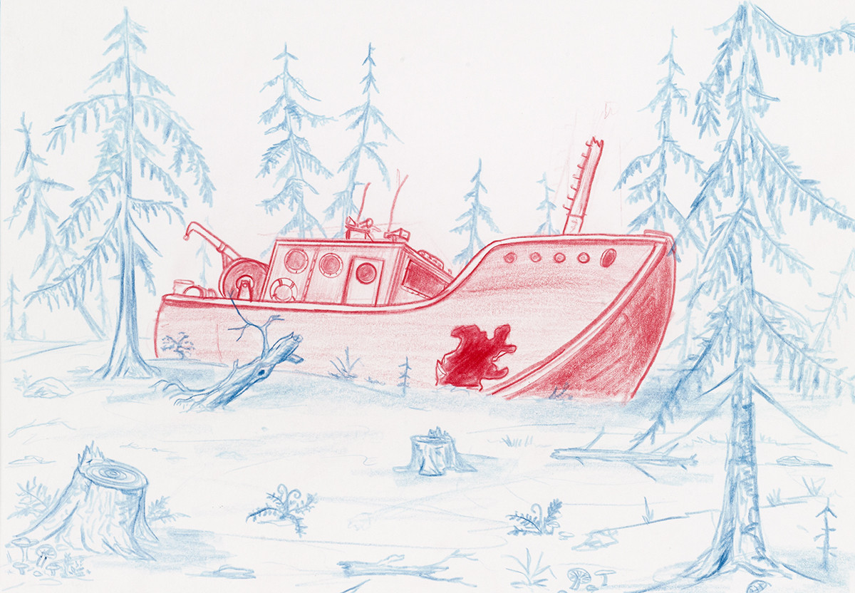 Mark Dion: The Shipwreck, 2001