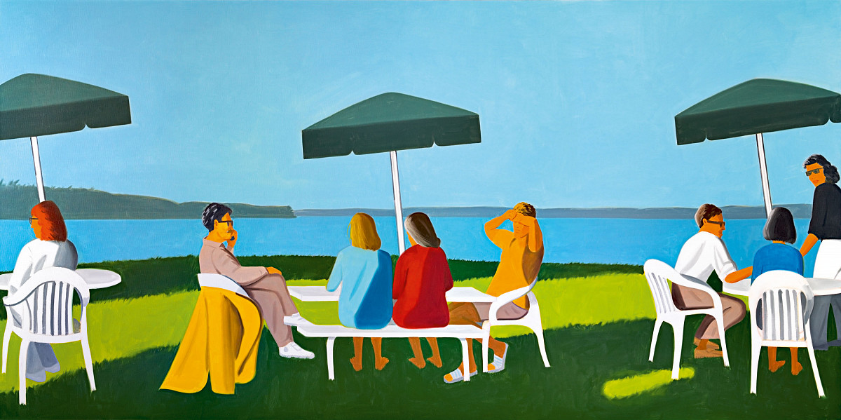 Alex Katz: Beach Stop, 2001