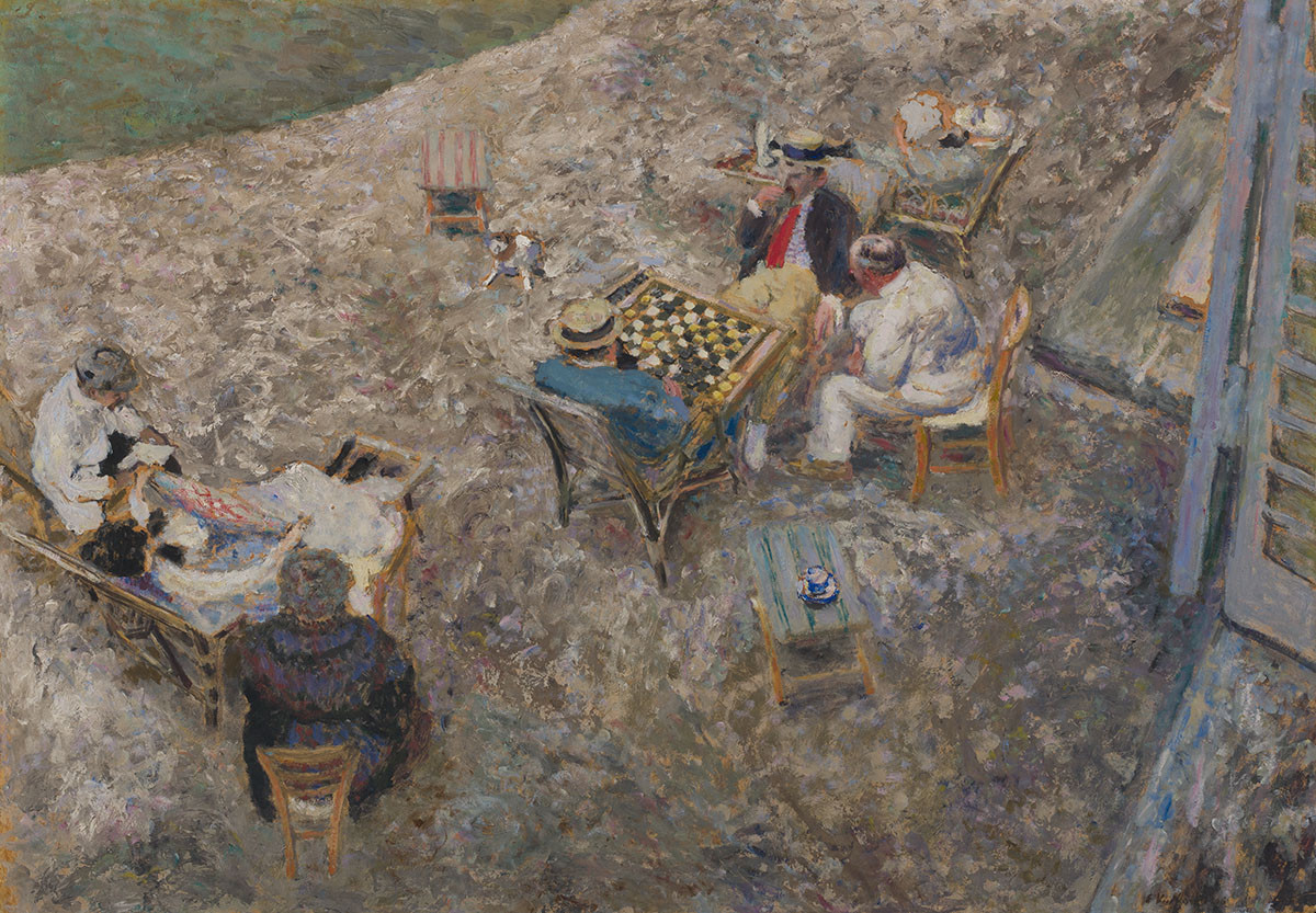 Édouard Vuillard: A Game of Checkers in Amfréville, 1906
