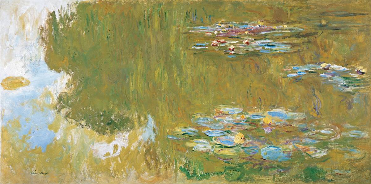Claude Monet | Der Seerosenteich, 1917-1919 | Albertina, Wien. Sammlung Batliner