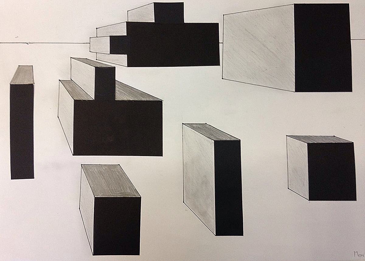 Geometrische Formen in 3D