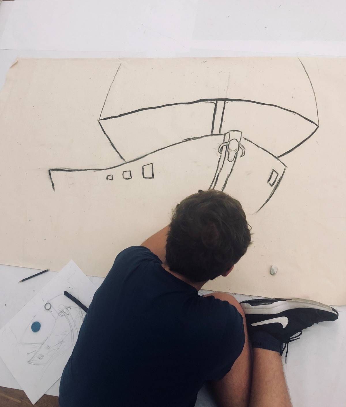 Die Entstehung eines Gemäldes