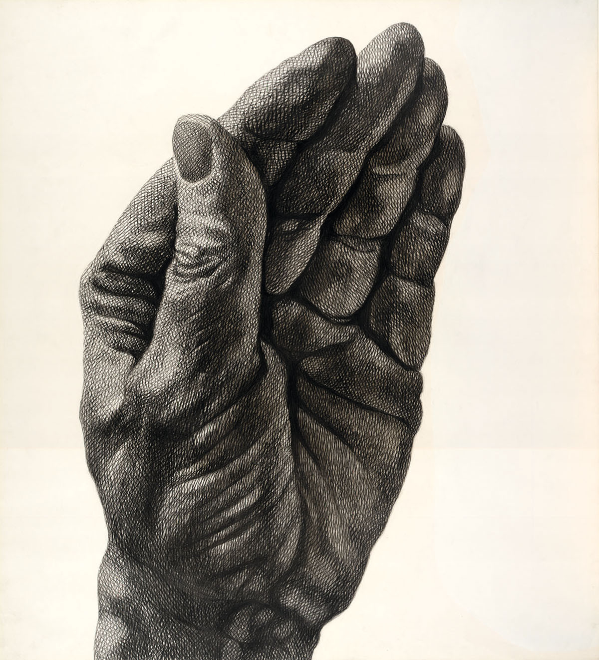 Florentina Pakosta: Schützende Hand, 1980