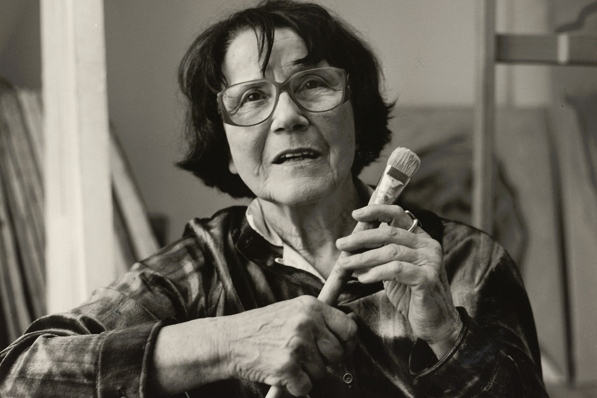 Franz Hubmann | Maria Lassnig (1919-2014), 1998 | The ALBERTINA Museum, Vienna – Gift of the Helmut Klewan Collection | © Franz Hubmann | Imagno | picturedesk.com