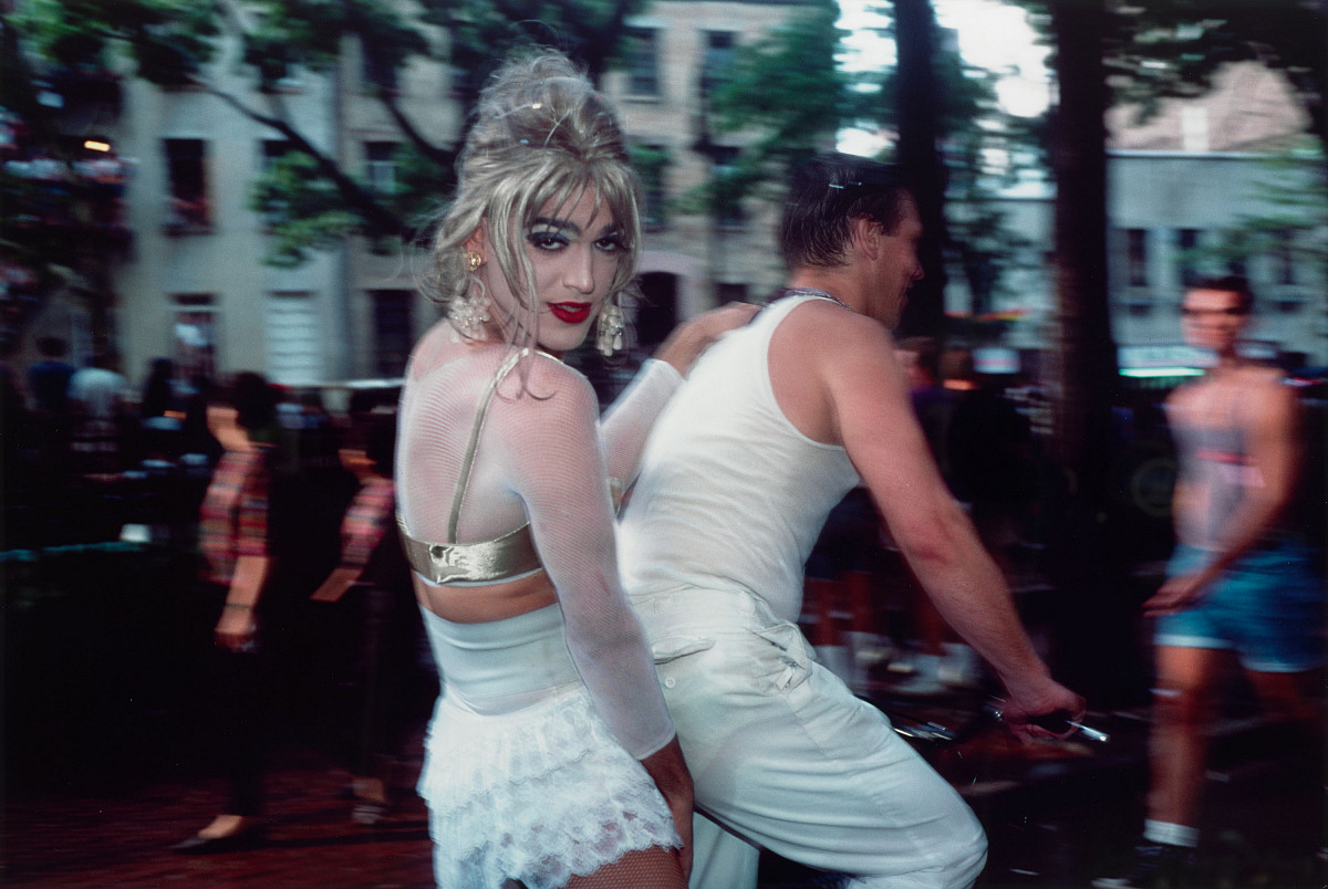 Nan Goldin: Jimmy Paulette on David's Bike, NYC, 1991, 1991