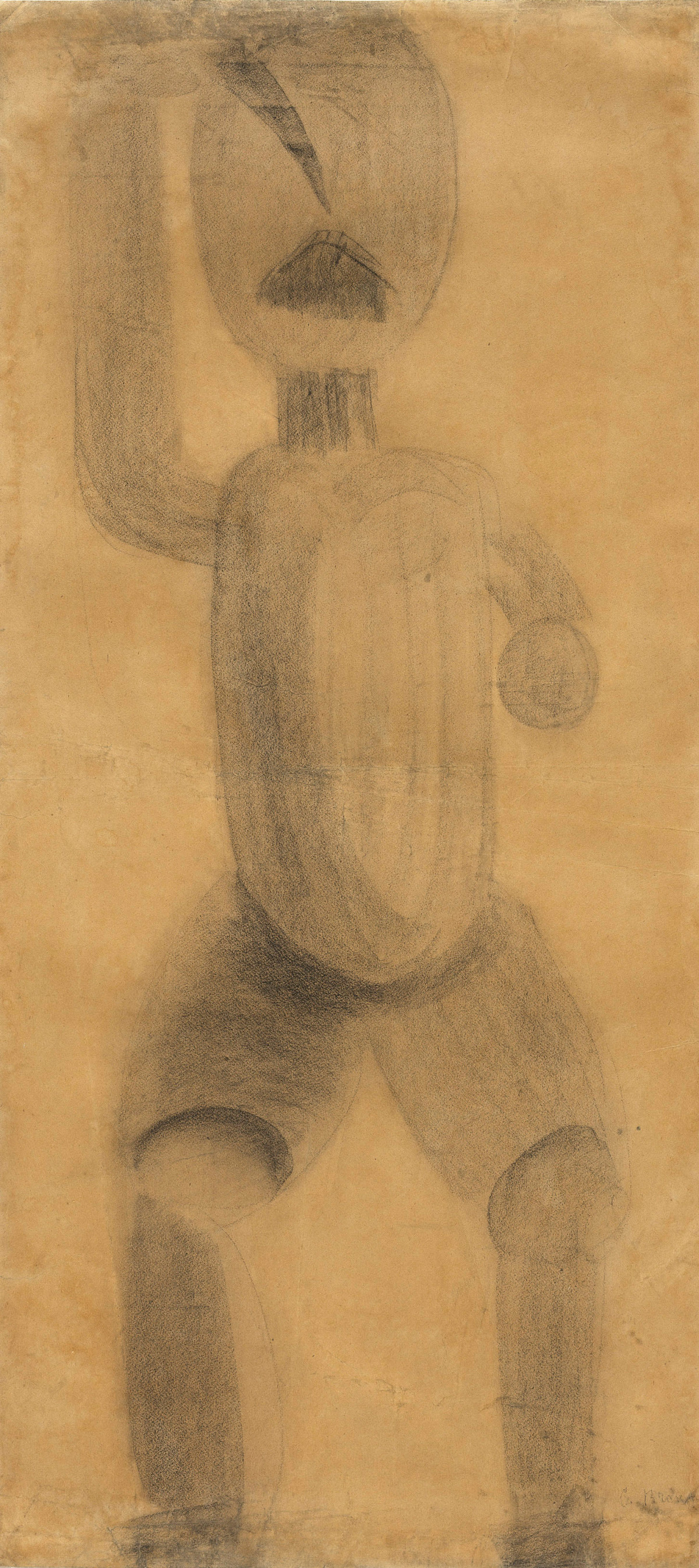 Constantin Brâncuşi: Study for The First Step, 1913