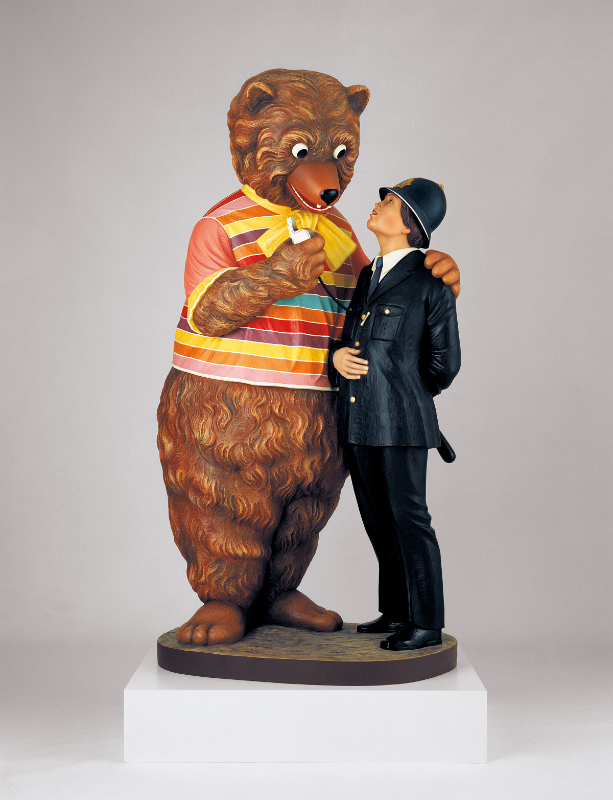 Jeff Koons: Bear and Policeman, 1988