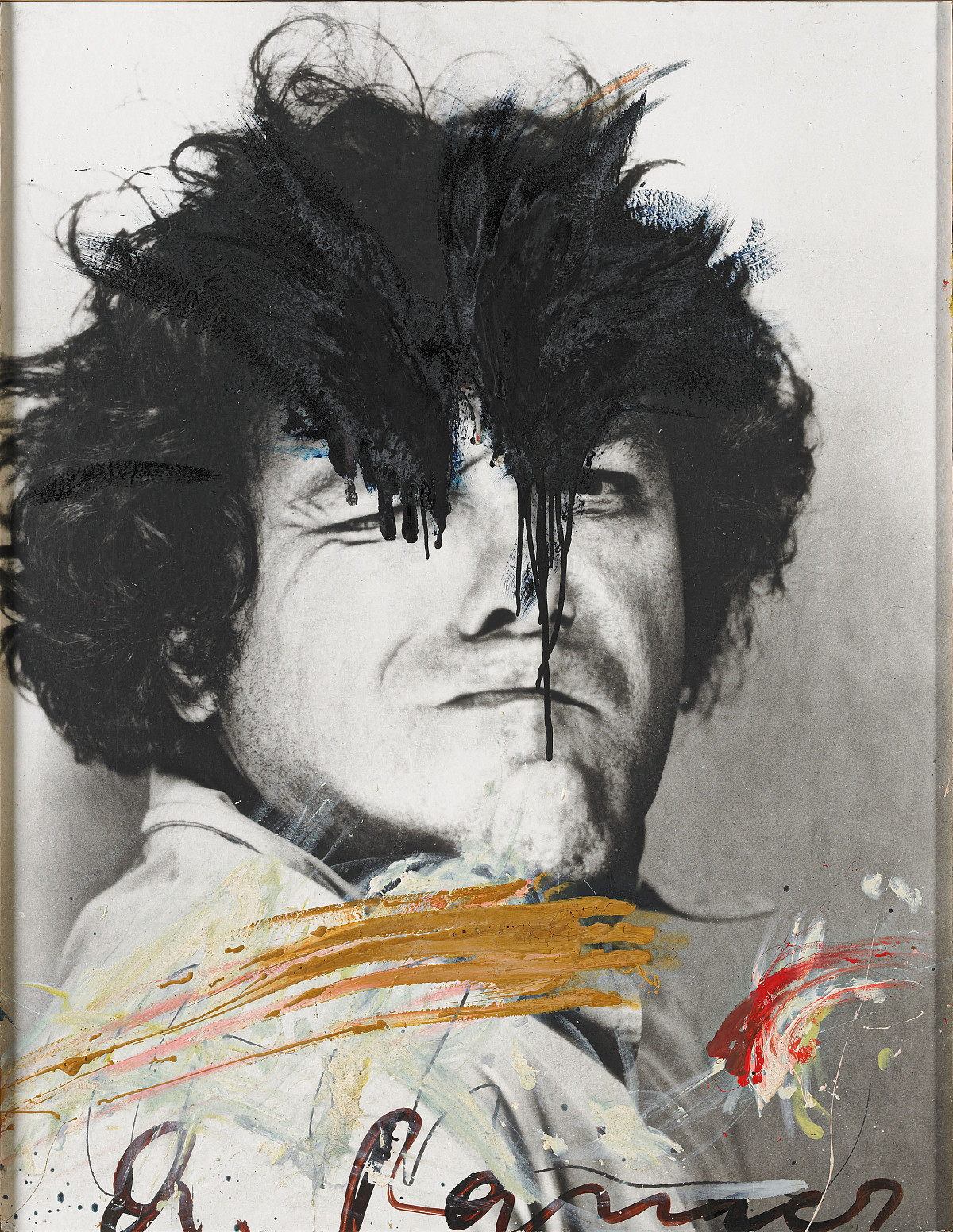 Arnulf Rainer: Self-Portrait, 1968/70