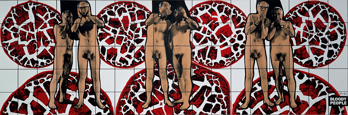 Gilbert & George: Bloody People, 1997