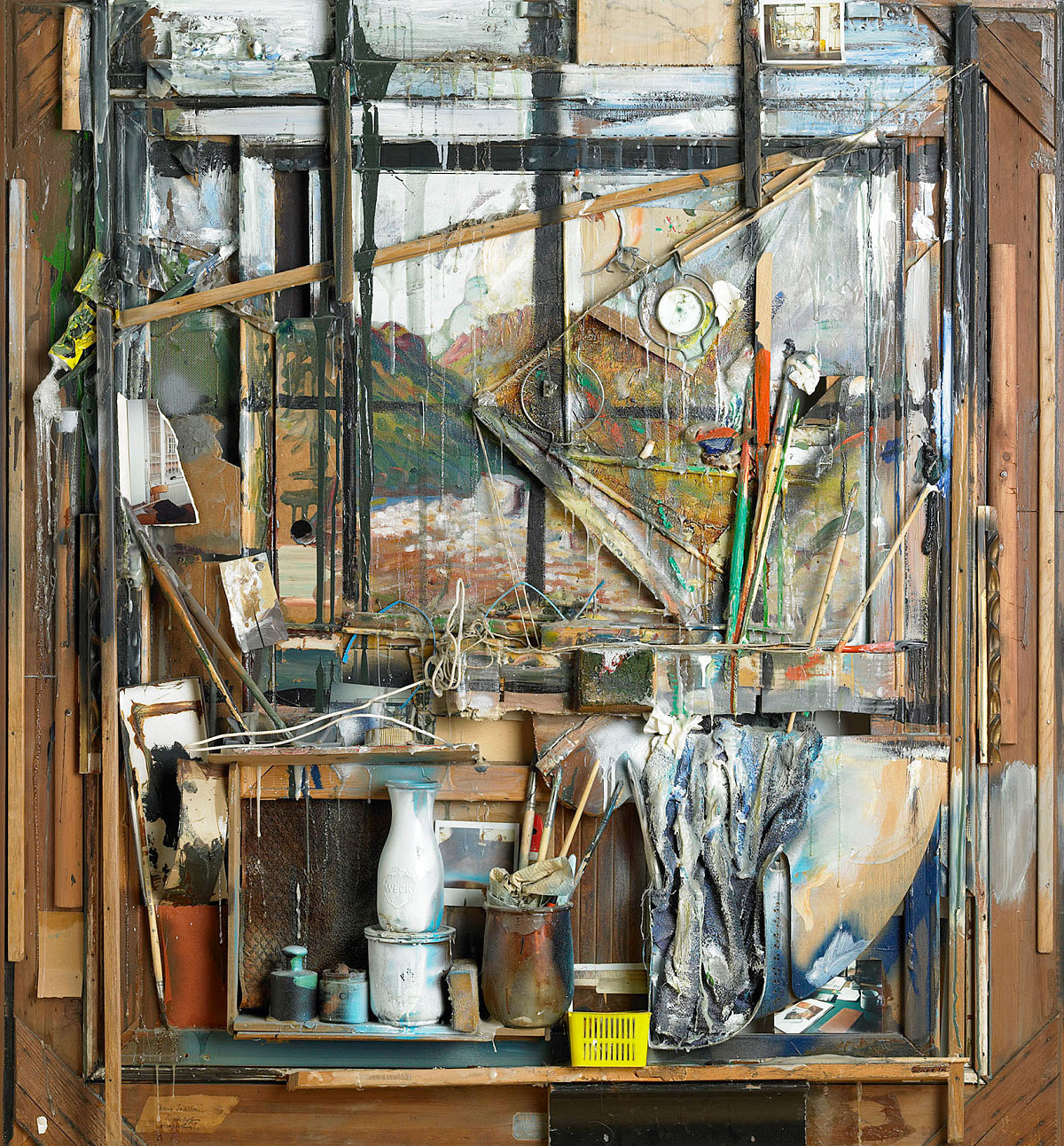 Dieter Roth: Interieur mit Rückblick, 1988/1990