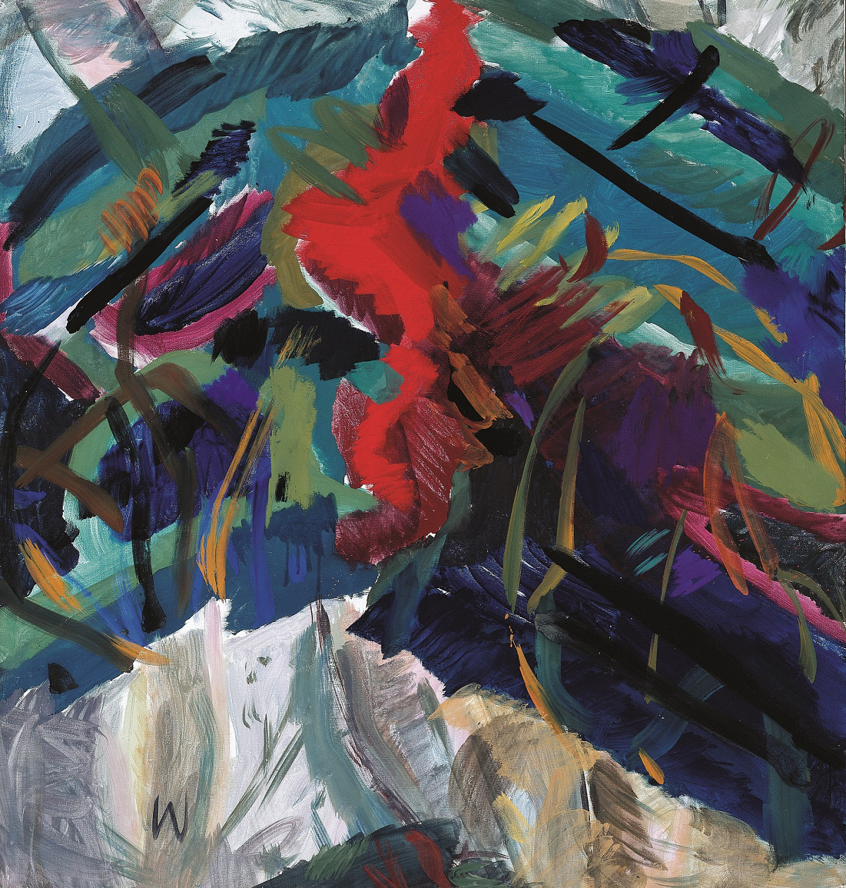 Max Weiler: Course, 1961