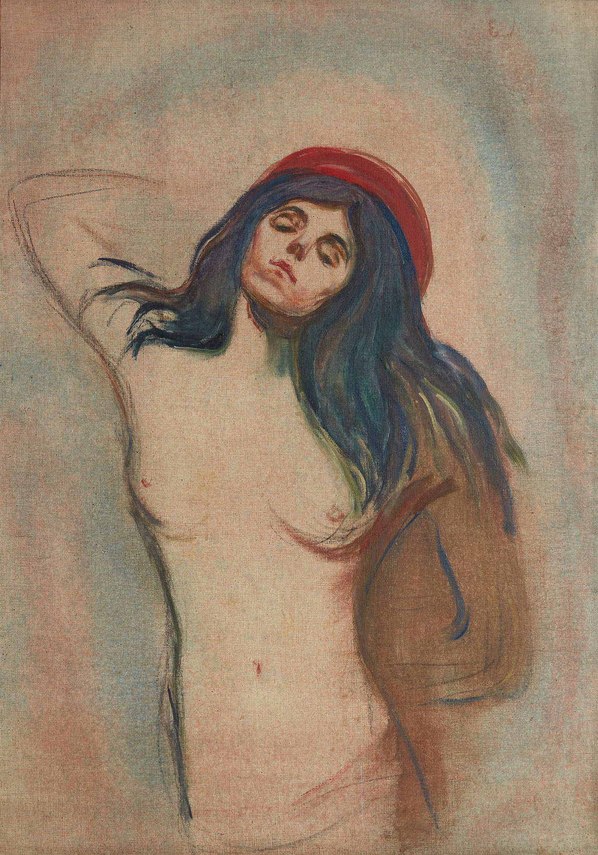 Edvard Munch | Madonna, 1895-96 | Collection of Catherine Woodard and Nelson Blitz, Jr. | Photo: Bonnie H. Morrison