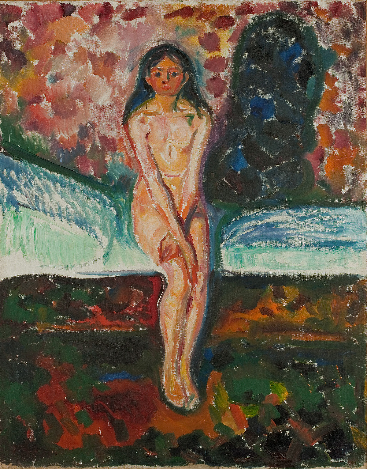 Edvard Munch: Puberty, 1914-1916