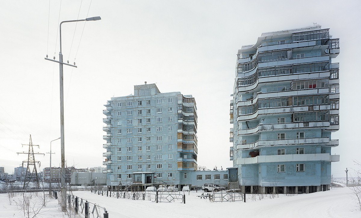 Gregor Sailer | Mirny IV, Yakutia, Russia, aus der Serie "Closed Cities", 2011 | C-Print | 60 x 100 cm | ALBERTINA, Wien - Erwerbung aus Mitteln der Galerienförderung des BMKÖS 2021