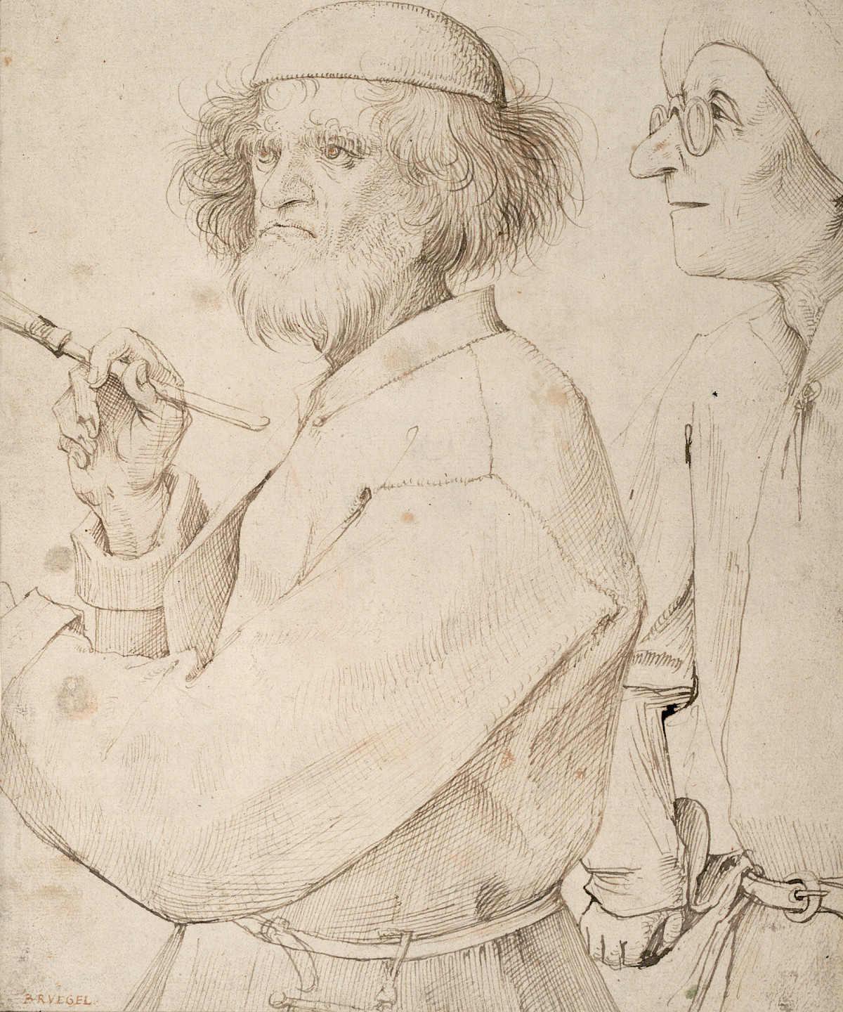 Pieter Bruegel the Elder: The Painter and the Buyer, ca. 1565