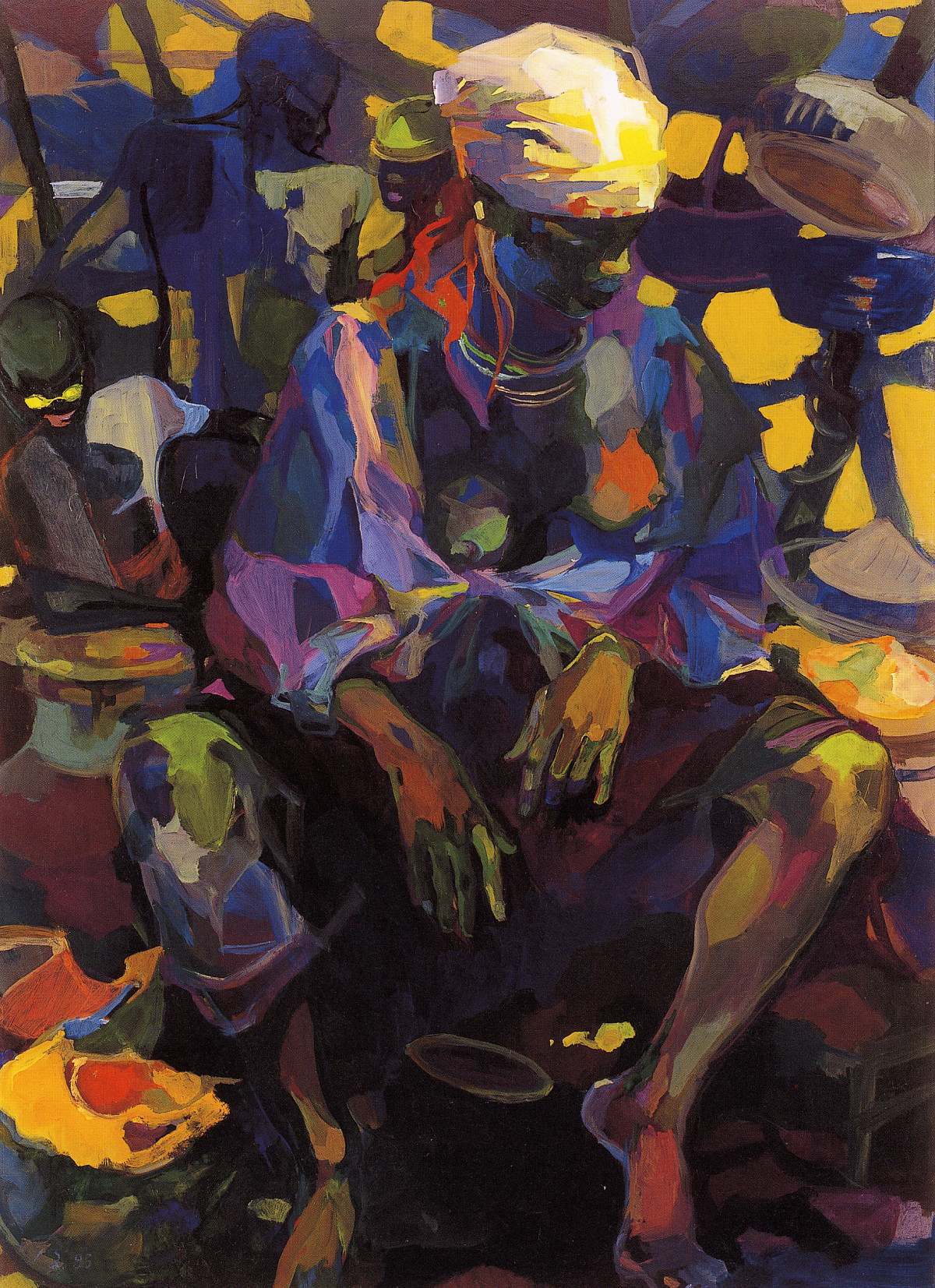 Ruth Baumgarte: Shadows Falling behind your back (Shadows falling  behind her back), 1995