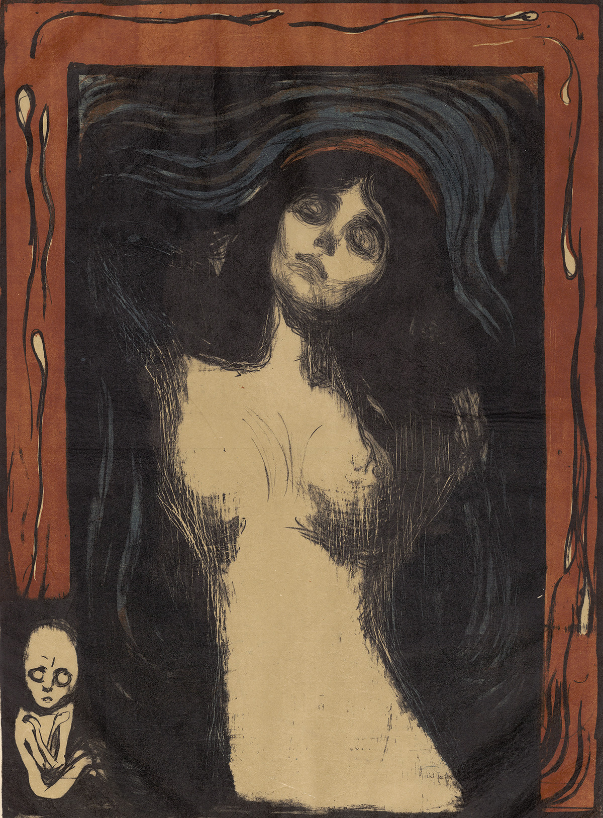 Edvard Munch: Madonna, 1895/1902