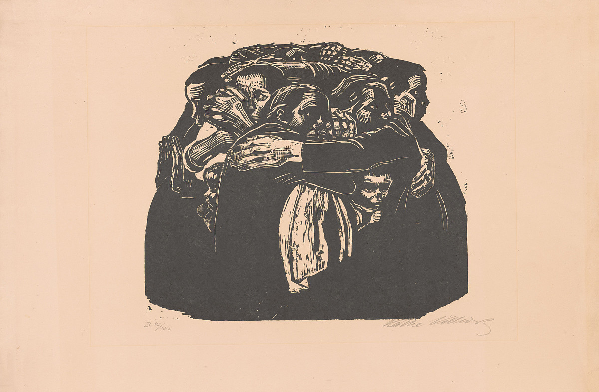 Käthe Kollwitz: Die Mütter (Krieg, Blatt 6), 1922/1923