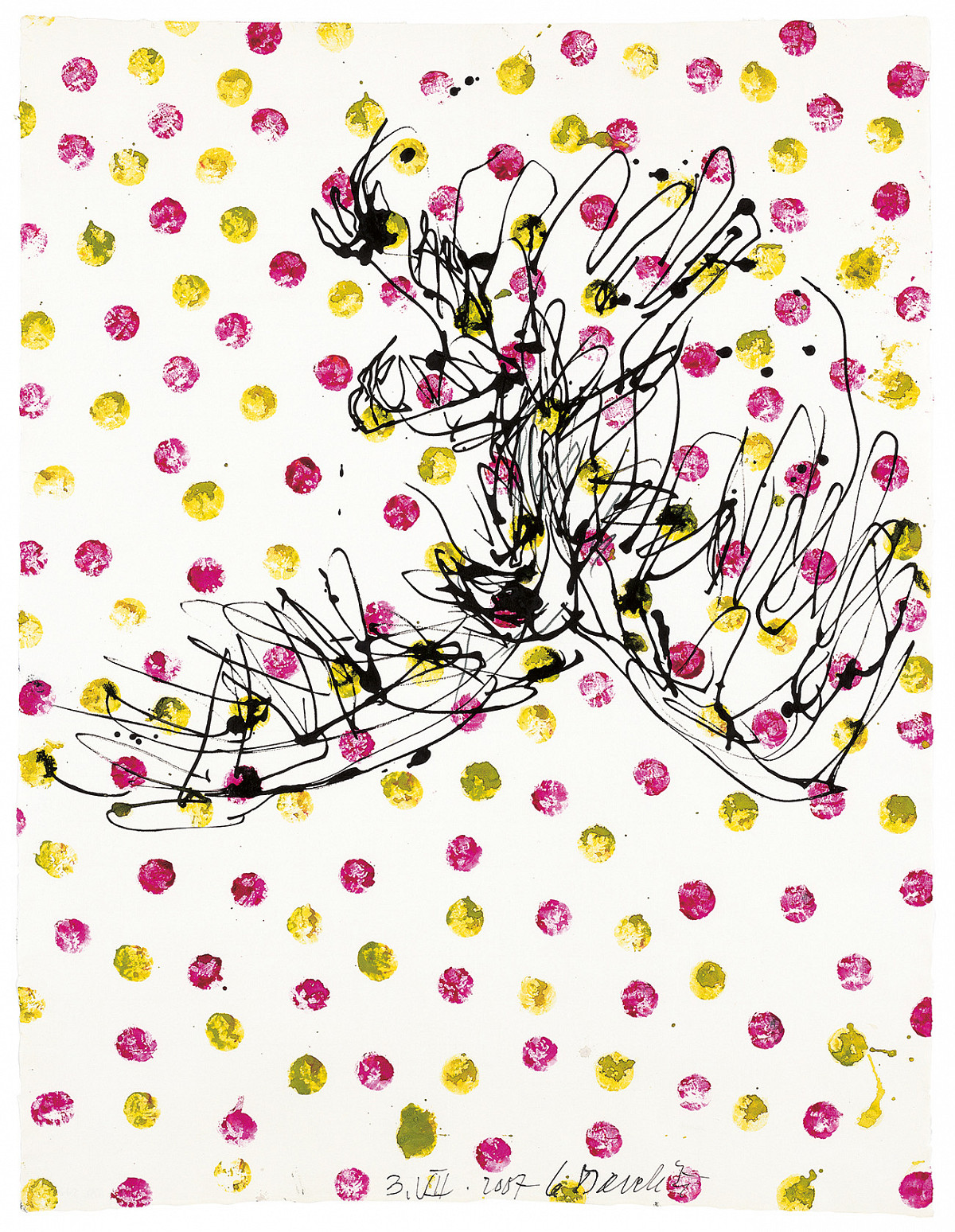 Georg Baselitz: Eagle (Remix), 2007