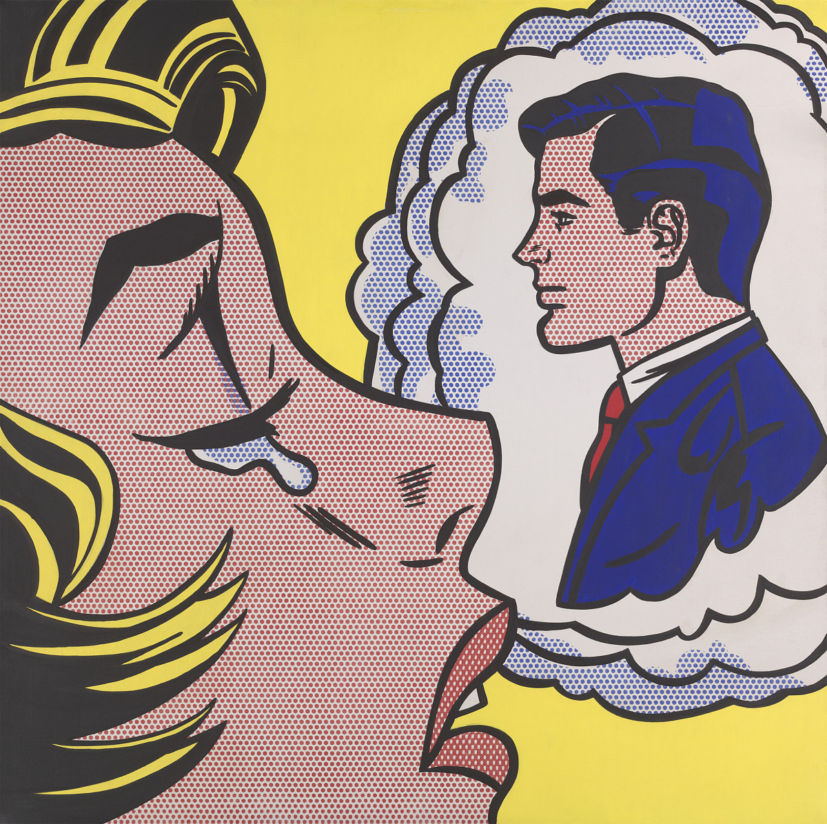 Roy Lichtenstein: Thinking of Him, 1963