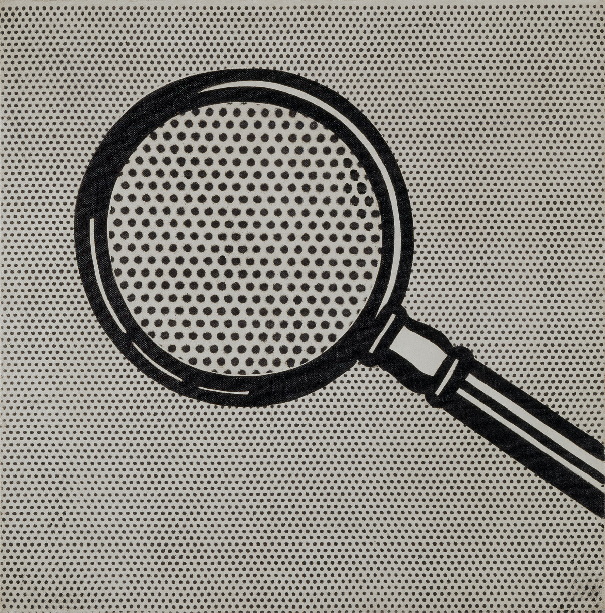 Roy Lichtenstein: Magnifying Glass, 1963