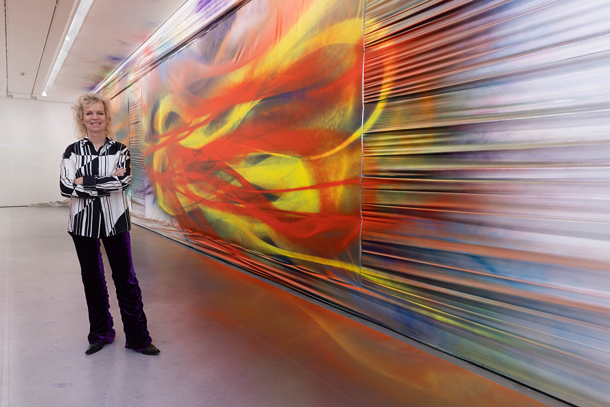 Katharina Grosse: Warum Drei Töne Kein Dreieck Bilden, 2023