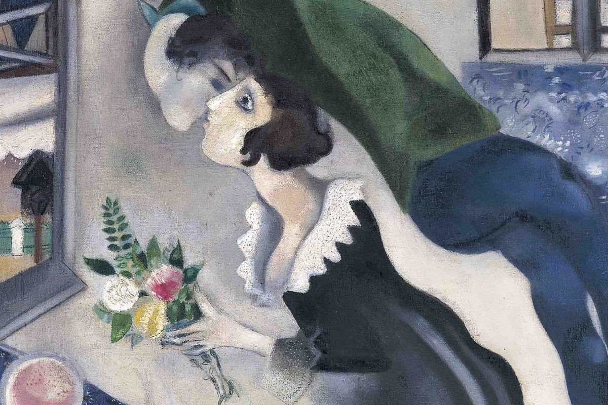 Marc Chagall | Birthday (detail), 1923 | AOKI Holdings © Bildrecht, Vienna 2024 | Photo: AOKI Holdings