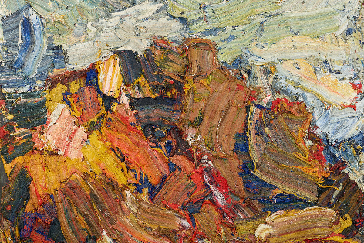 Franz Grabmayr | Sandgrube, 1984 | ALBERTINA, Wien - Sammlung Batliner © Bildrecht, Wien 2024