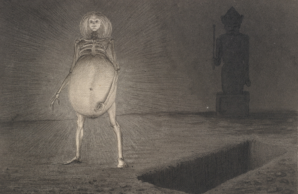 Alfred Kubin: The Egg, ca 1901/02