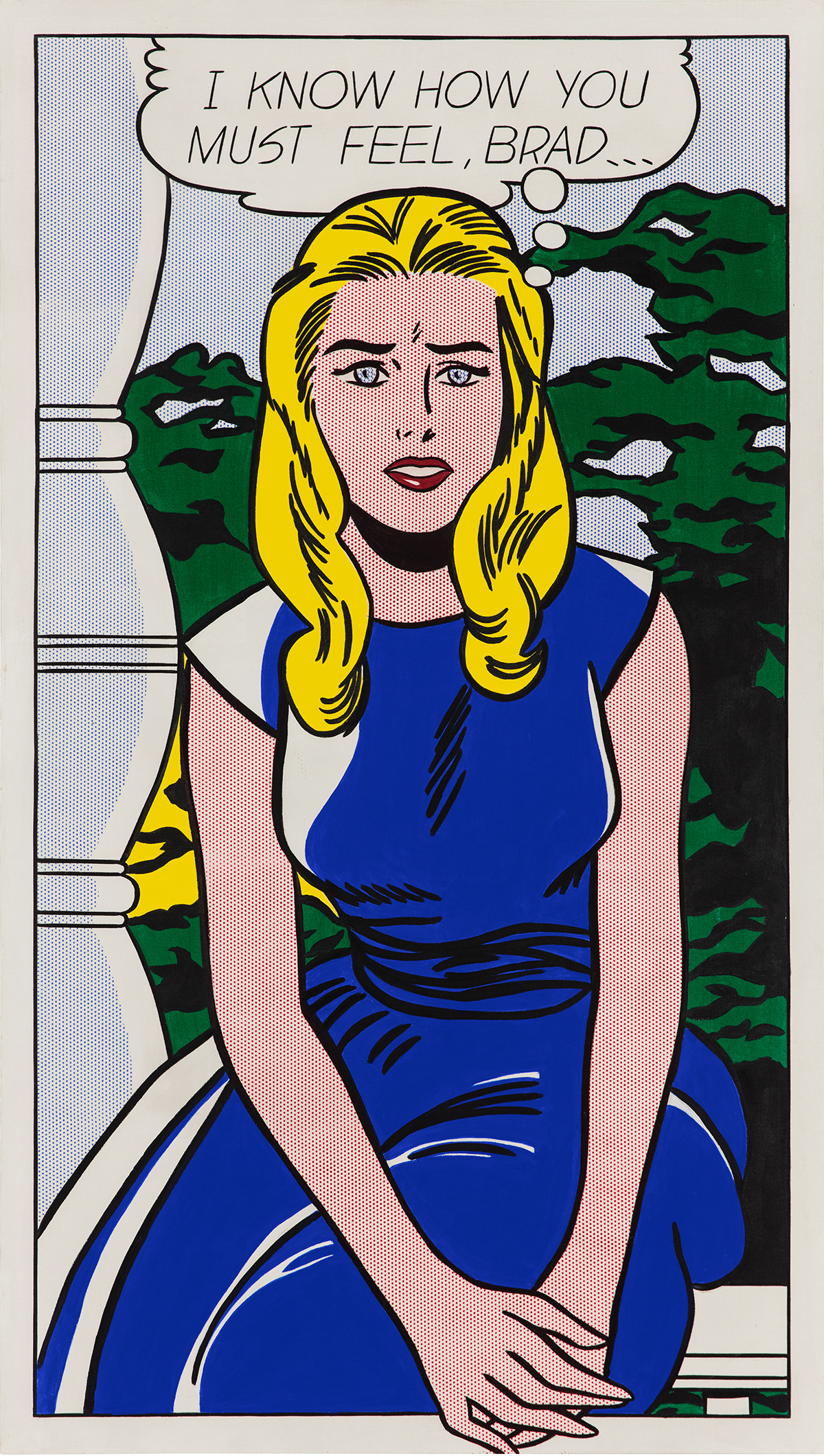 Roy Lichtenstein: I Know How You Must Feel, Brad …, 1963