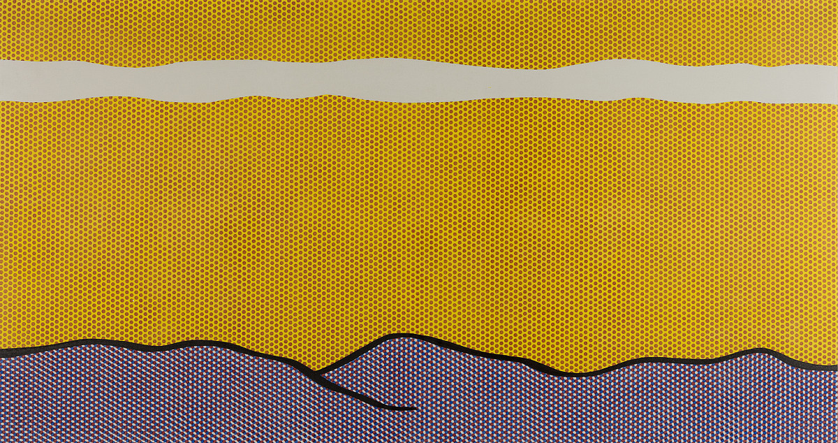 Roy Lichtenstein: Yellow Sky, 1966