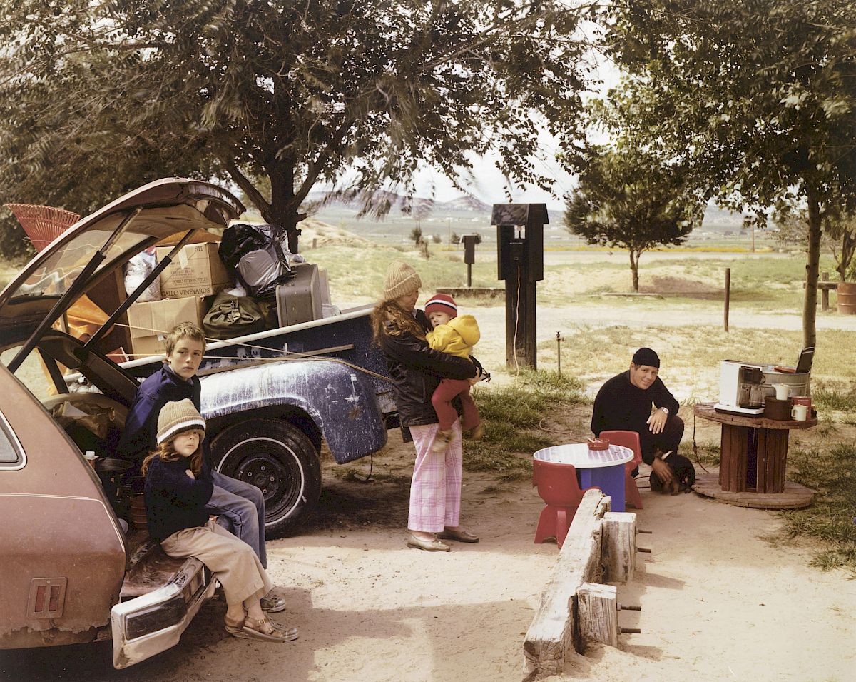 Joel Sternfeld: Red Rock State Campground, Gallup, New Mexico, taken September 1982, printed 2010