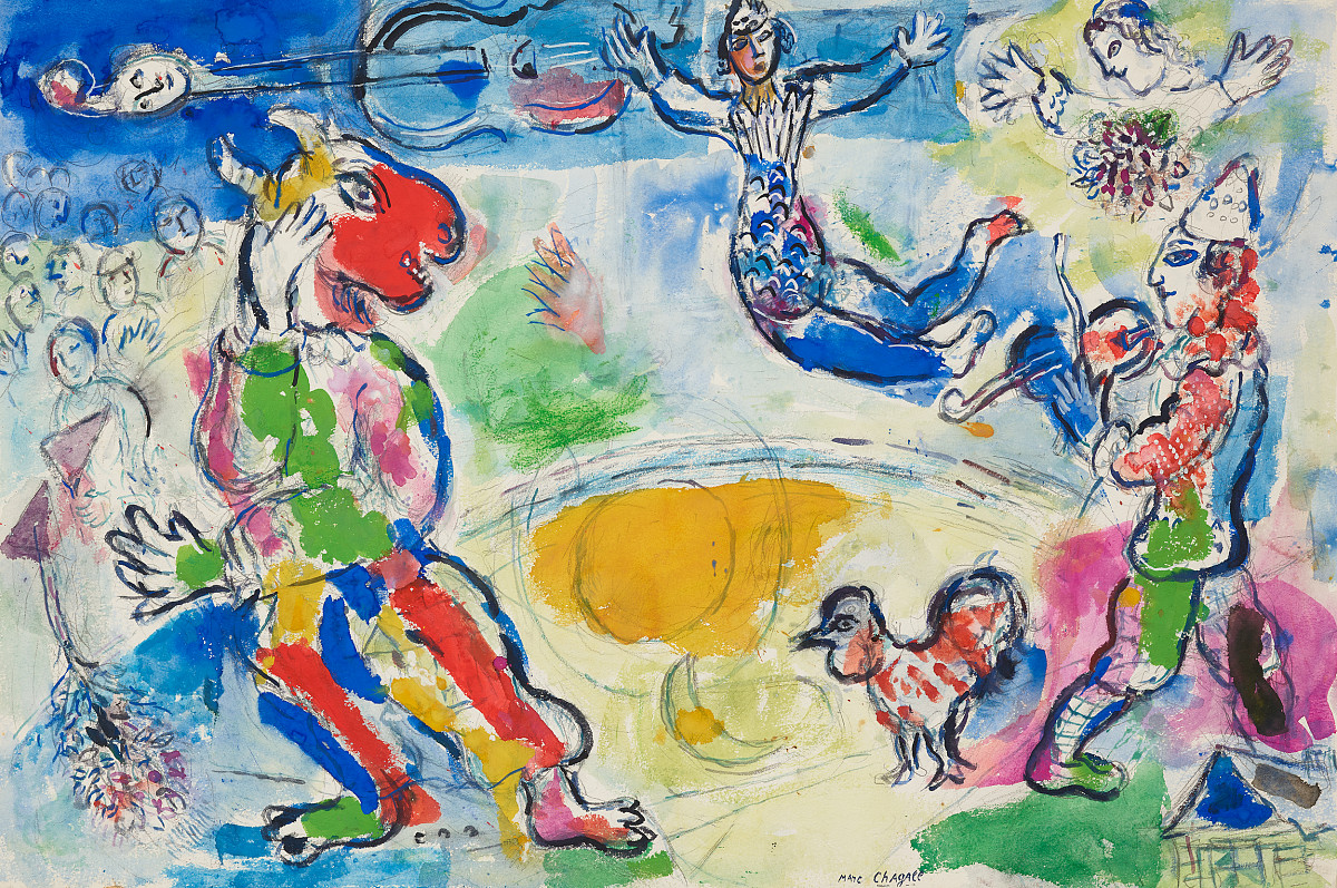 Marc Chagall: The Great Circus, 1970