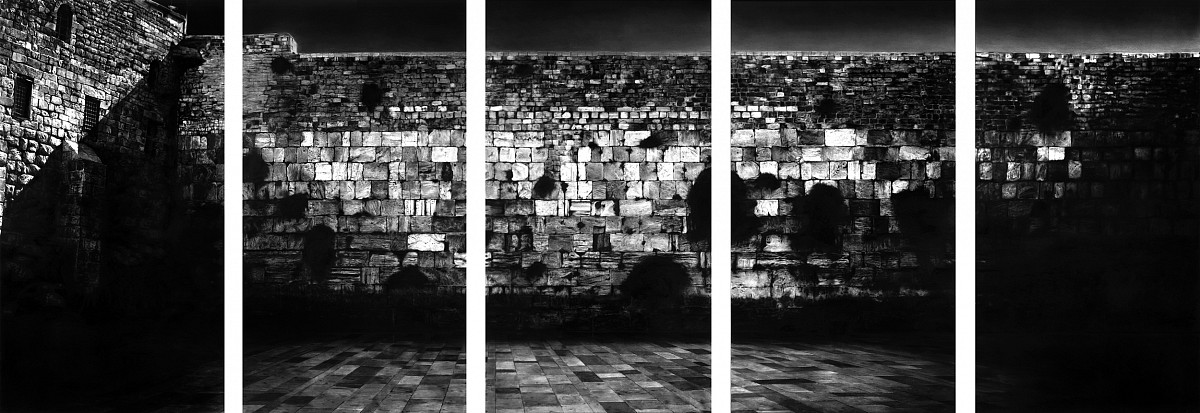Robert Longo: Untitled (Western Wall), 2011