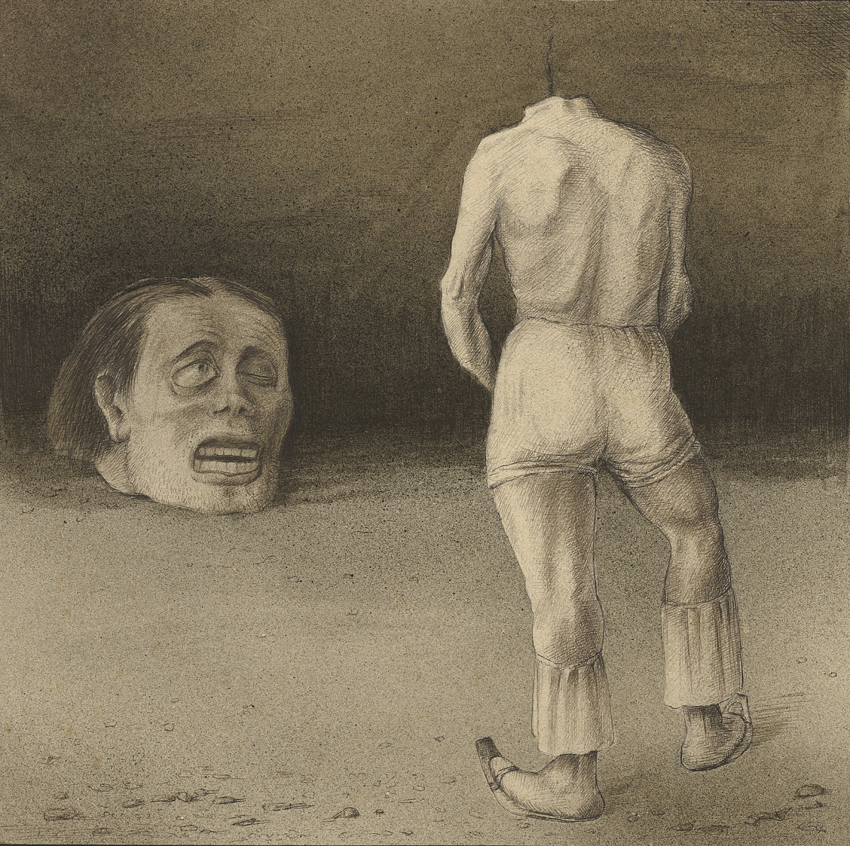 Alfred Kubin: Self-Reflection, ca. 1901/02