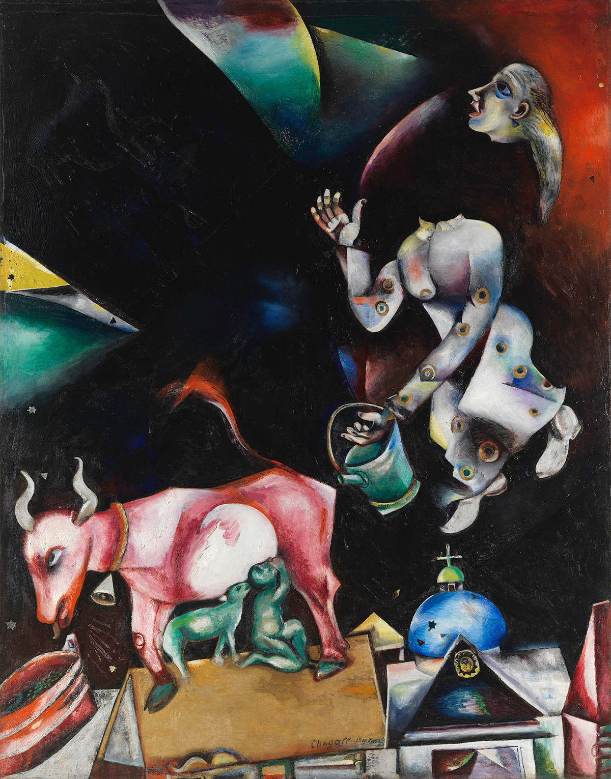 Marc Chagall: To Russia, Asses and Others, 1911