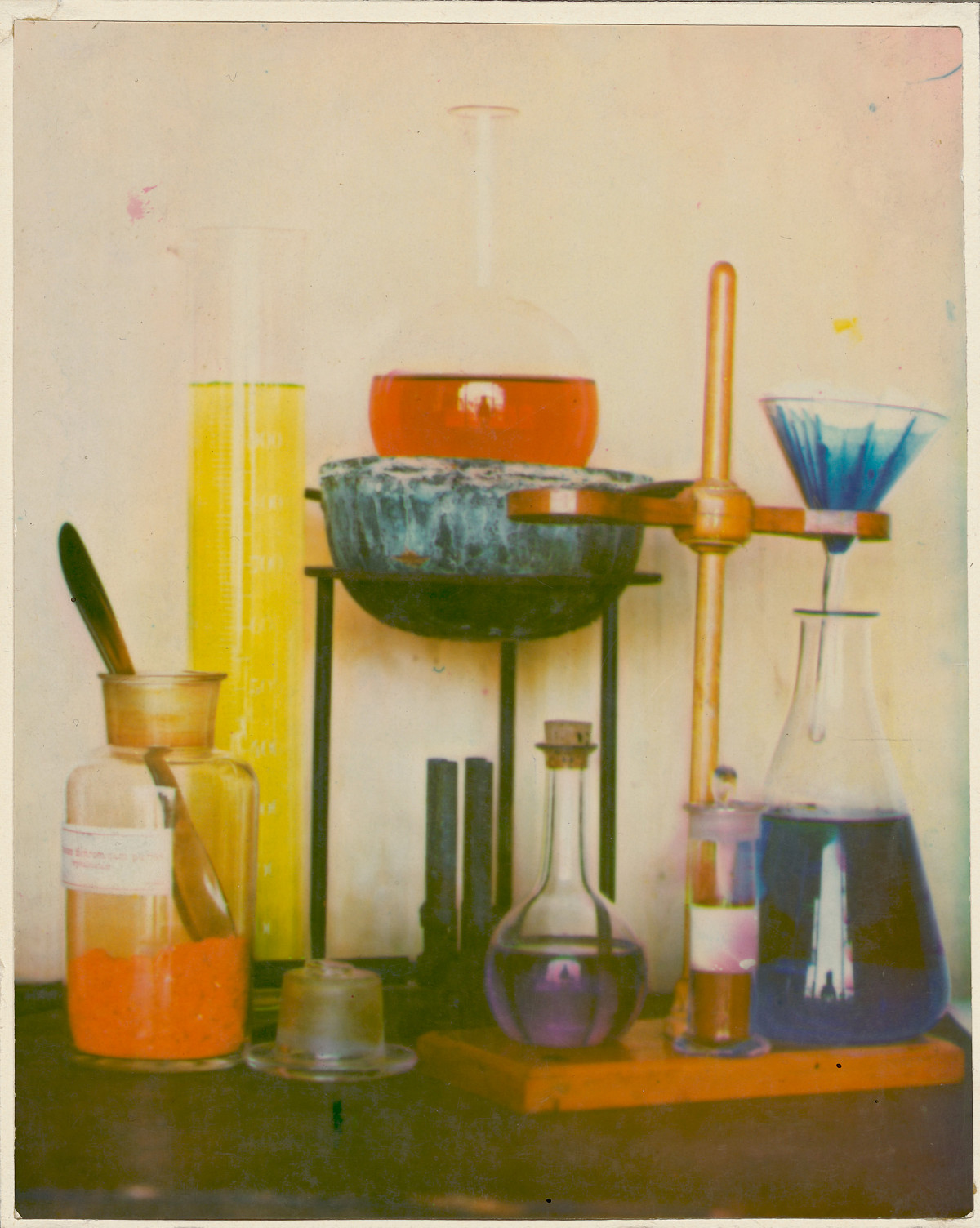 Anonymous: Laboratory Still Life, around 1906