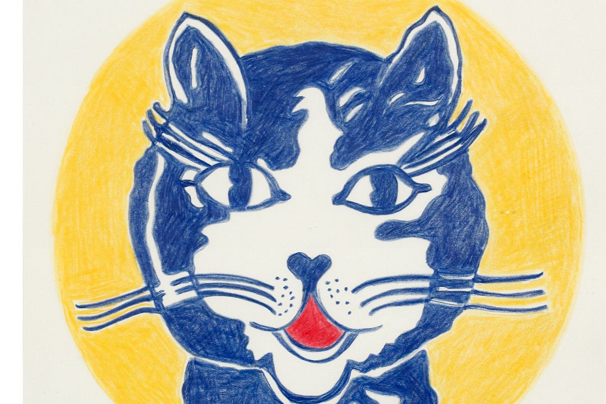 Sturtevant Lichtenstein | Laughing Cat, 1987 | © Estate Sturtevant, Paris