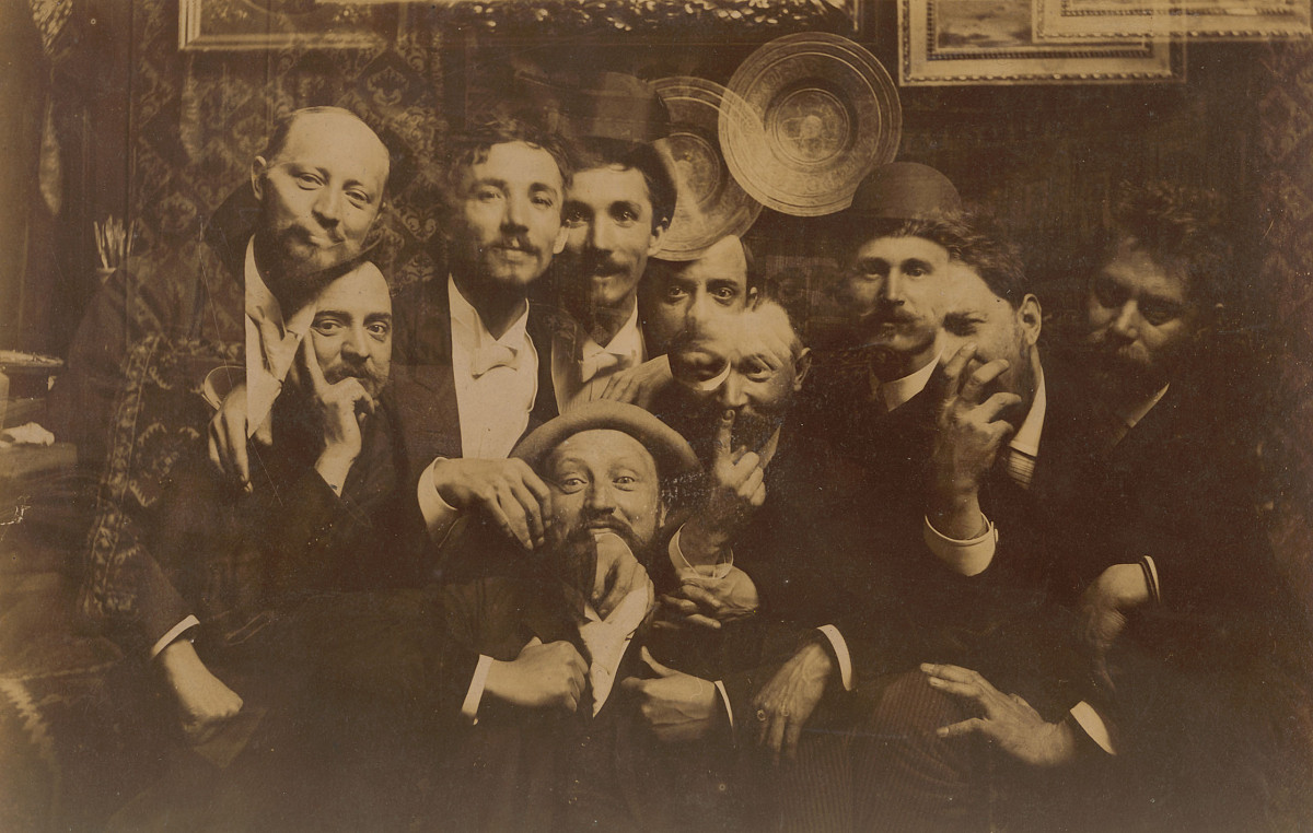 A group photo of the members of the Hagengesellschaft.