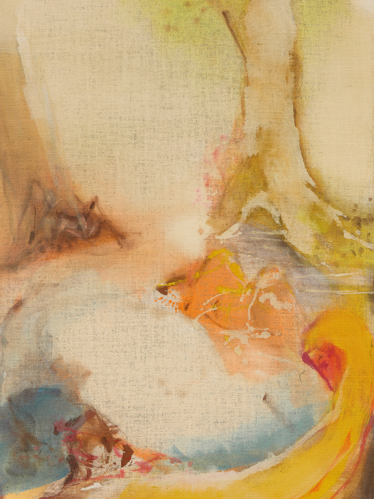 Leiko Ikemura: Yellow Scape, 2020