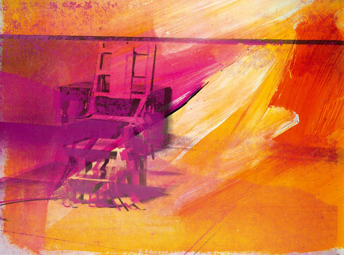Andy Warhol: Electric chair 1, 1972