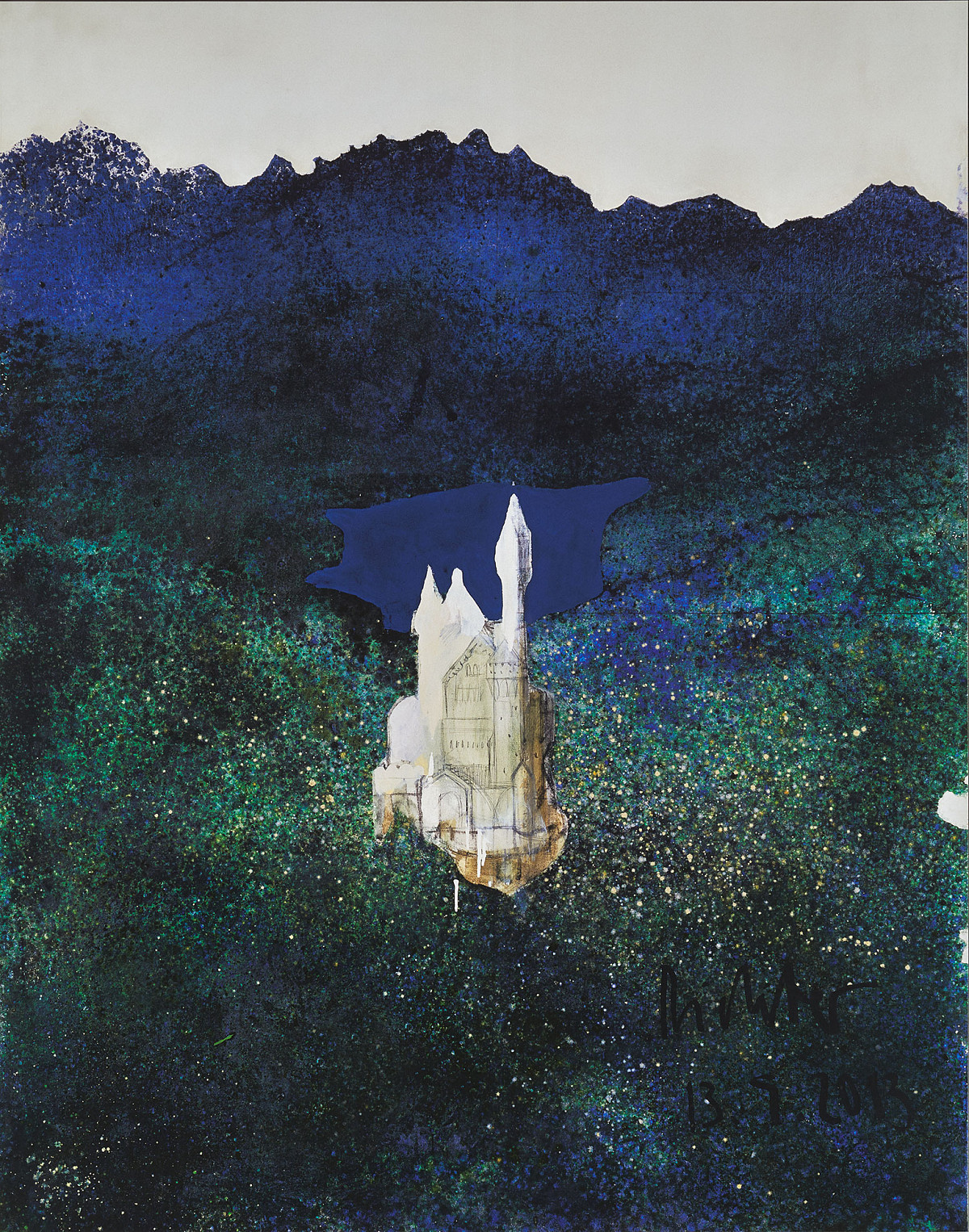 Gerhard Richter: Neuschwanstein Castle (1963), 2013
