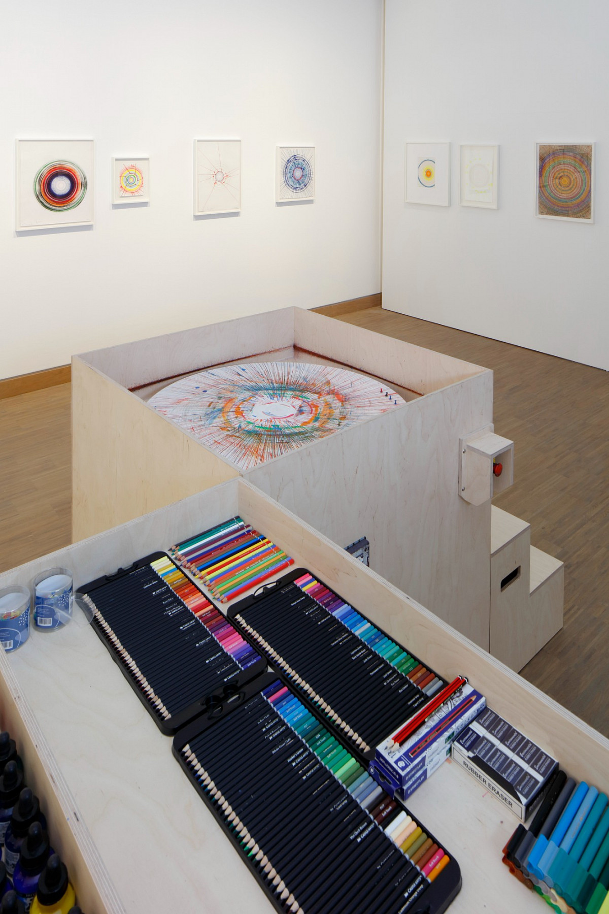 Installation view, Damien Hirst: Drawings at Albertina Modern, Vienna, 7 May - 12 October 2025. Photographed by Rainer Iglar. © Damien Hirst and Science Ltd. All rights reserved, DACS 2025.