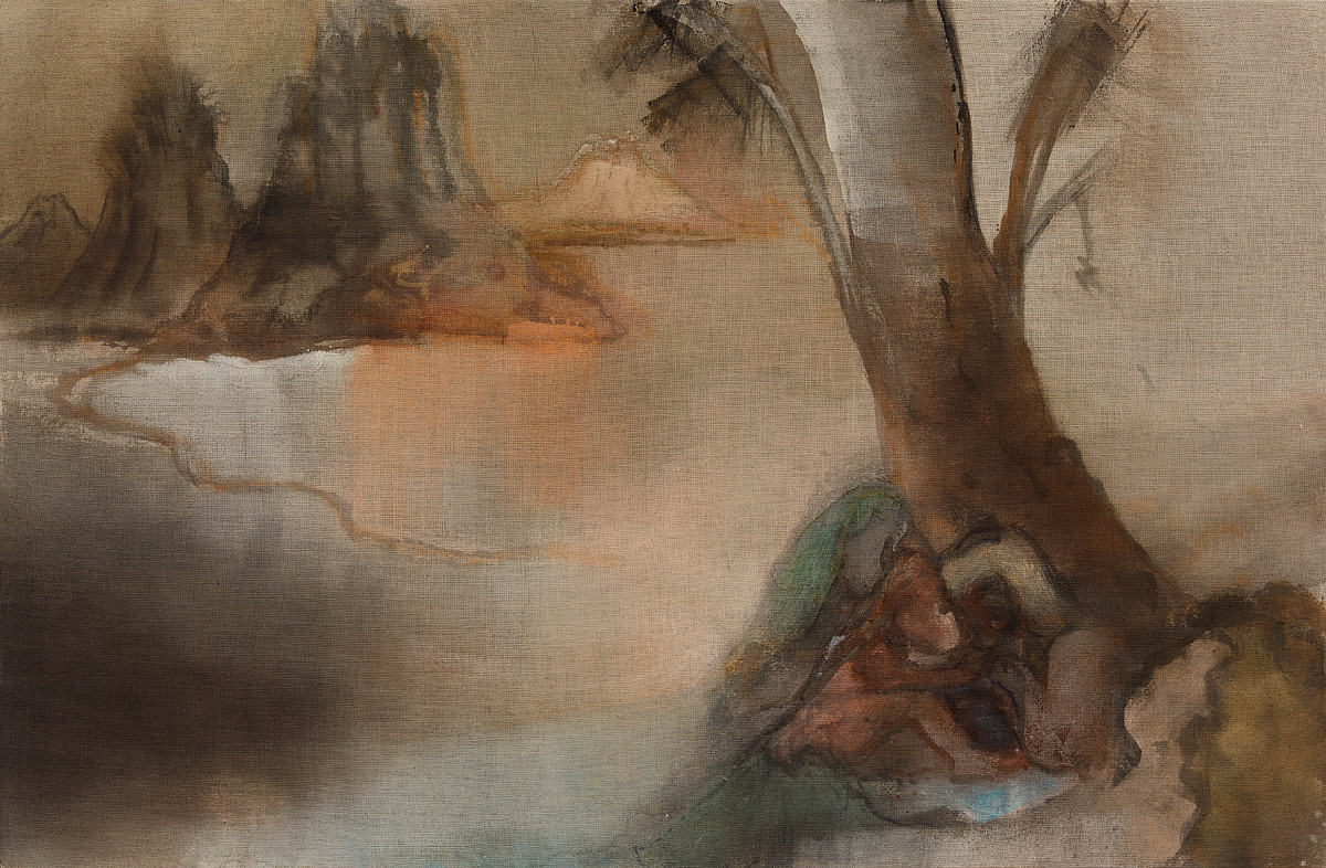 Leiko Ikemura: Genesis (Triptych Part 1), 2015