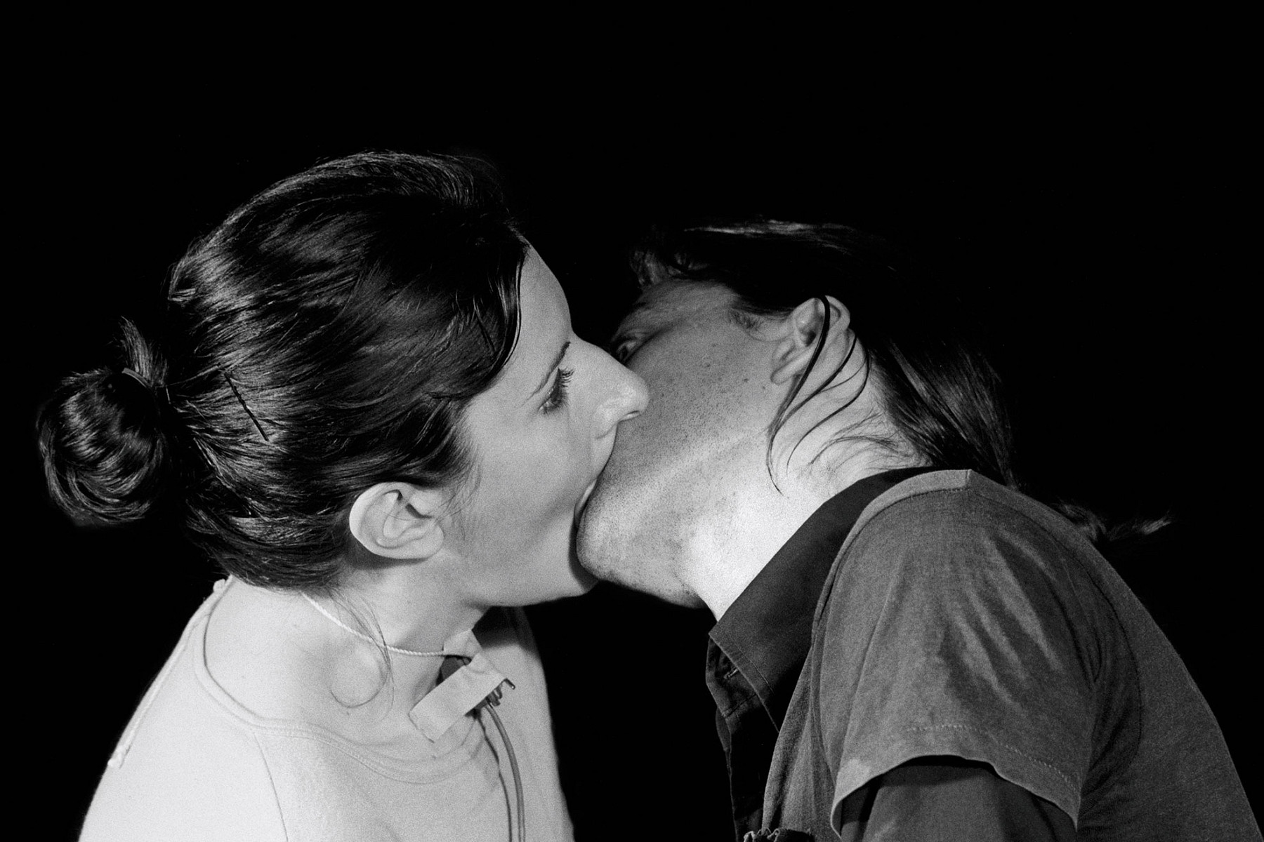 Ulay / Marina Abramović: Breathing In, Breathing Out, April 1977