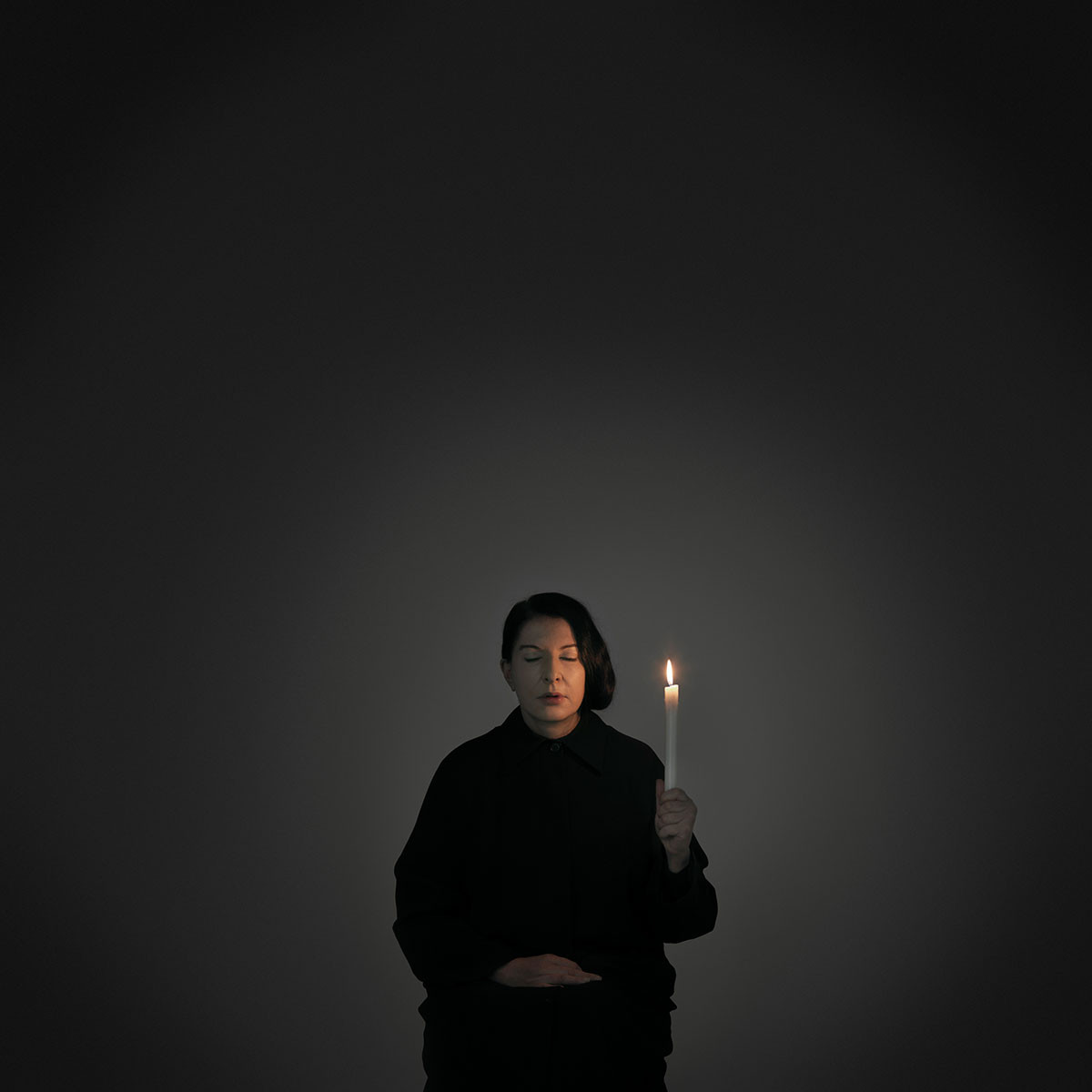 Marina Abramović: Artist Portrait with a Candle (A), 2012