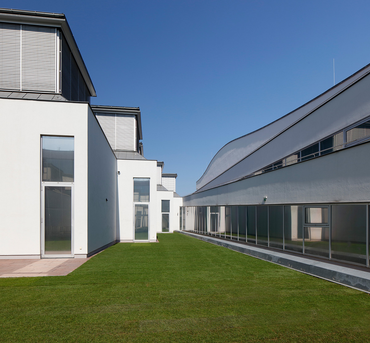 : Courtyard of the ALBERTINA KLOSTERNEUBURG, 