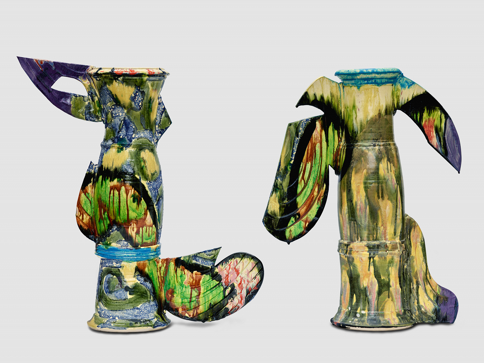 Betty Woodman: Kimono Vases „October“,, 1990