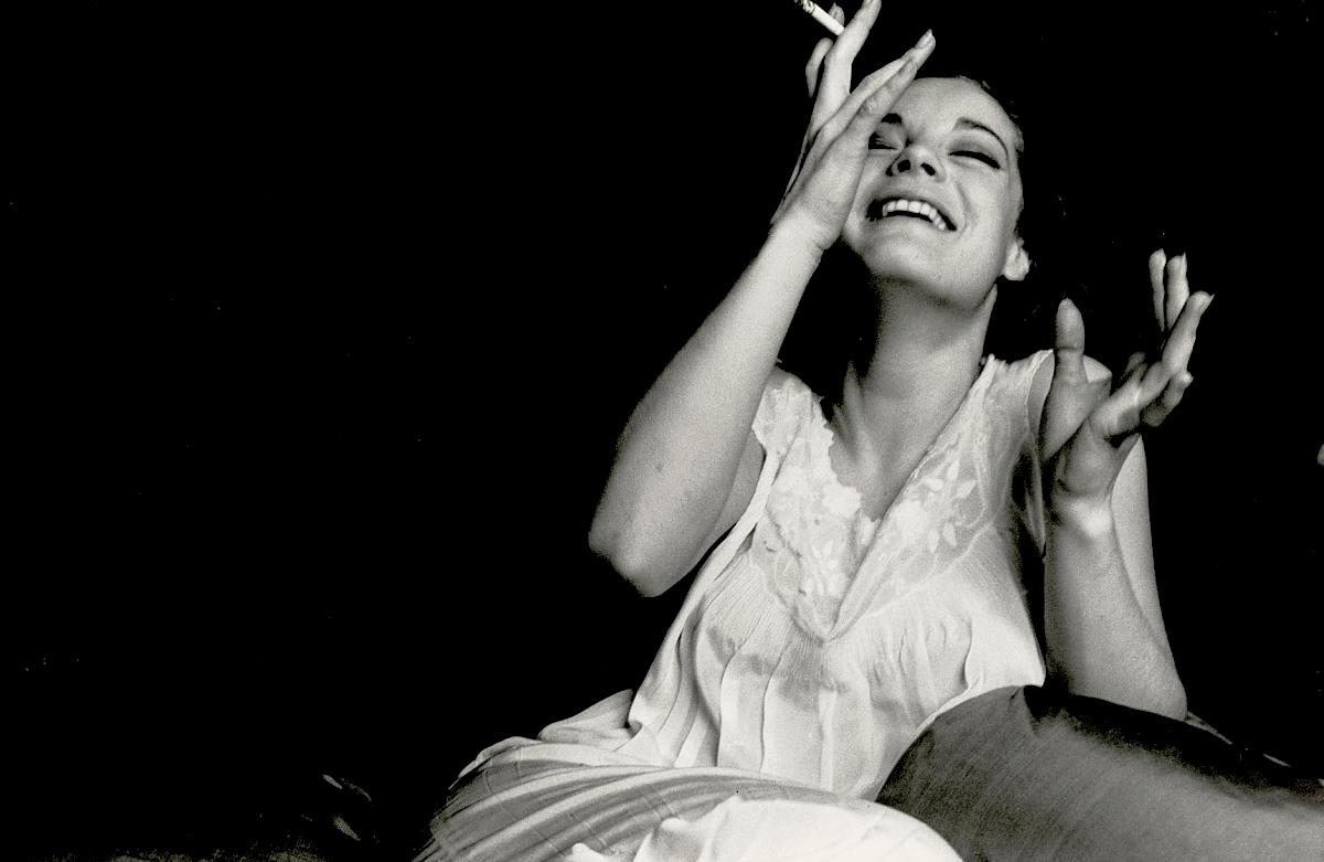 Will McBride: Romy Schneider in Paris, 1964; Print 2001